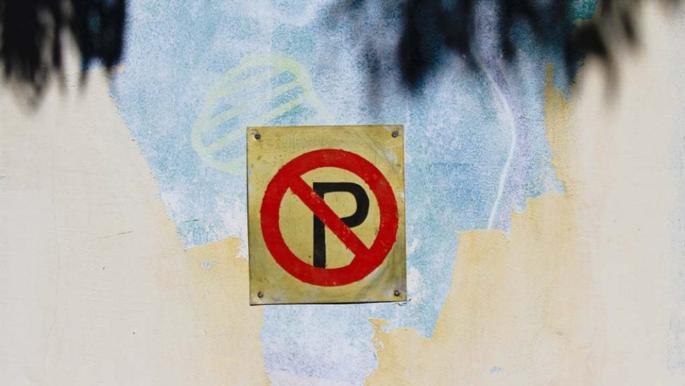 no parking